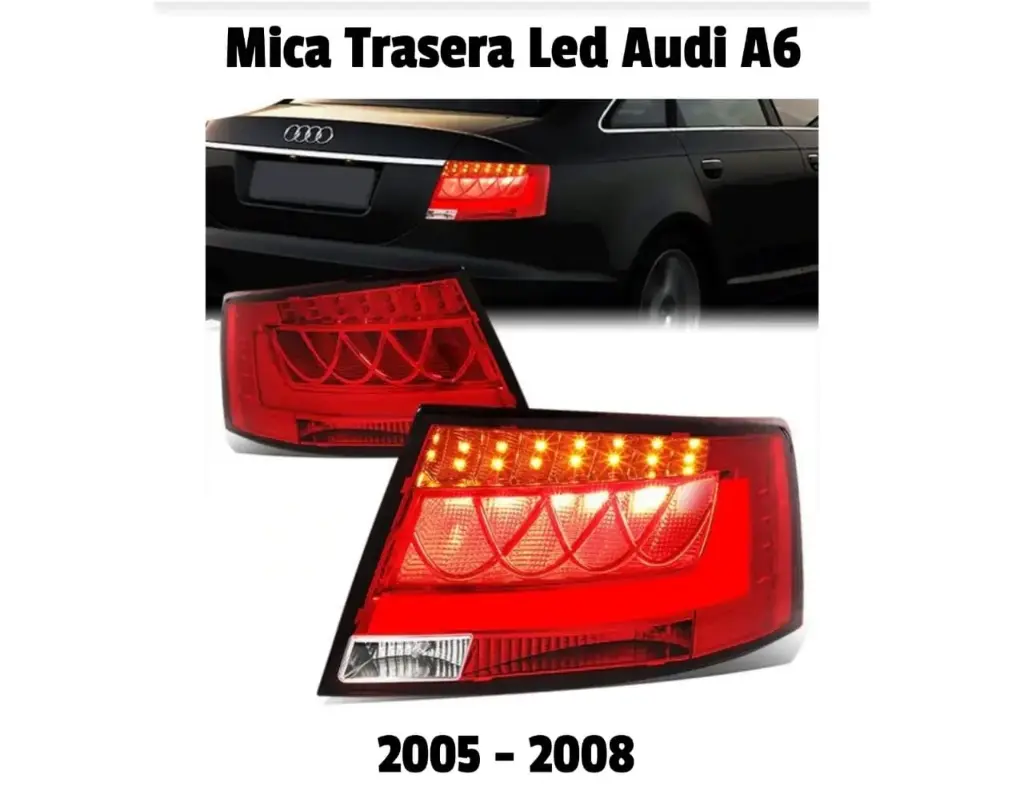 Juego Mica Trasera Audi A6 2006 Nuevo