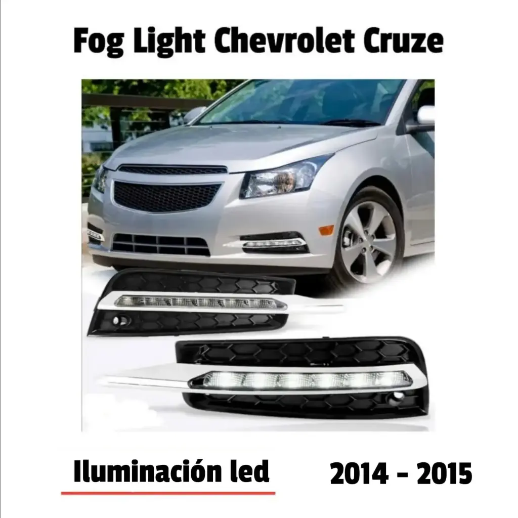 Juego Halóneno Led Chevrolet Cruze 14-16 Nuevo