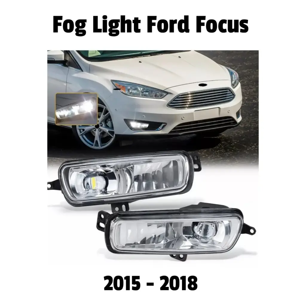 Juego Halógeno Ford Focus 15-18 Clear Nuevo