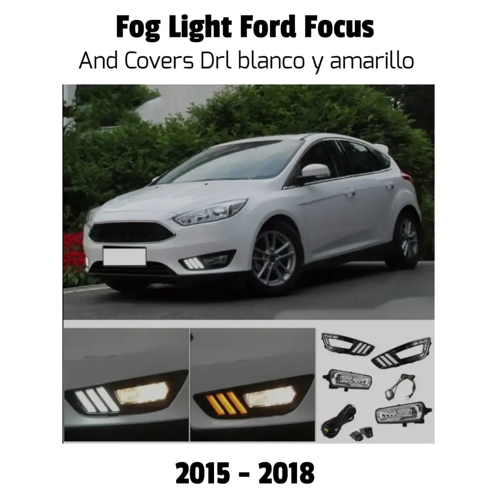 Juego Halónenoss con Cover DRL Ford Focus 15-18 Nuevo
