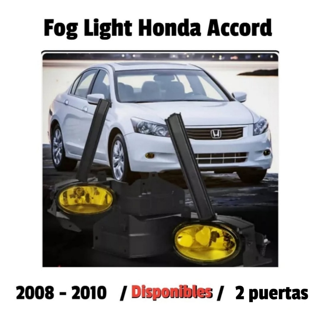 Juego Halóneno Honda Accord 08-10 Nuevo