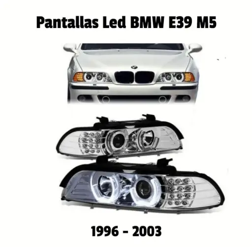 [CC0007] Juego Pantalla BMW Led Cromada 2008 Nuevo