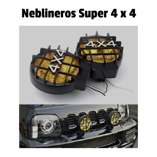 [CC0024] Juego Halóneno p/ Defensa Super 4x4 Nuevo