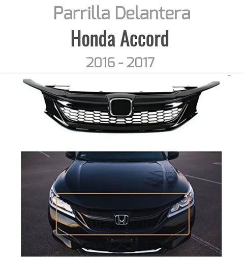 [CC0028] Juego Parrilla Honda Accord 16-17 Nuevo