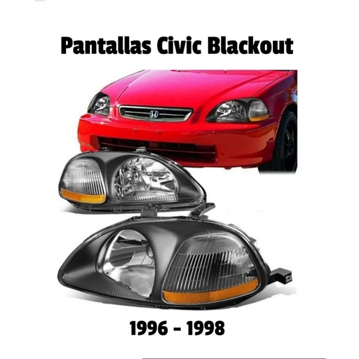 [CC0032] Juego Pantalla Honda Civic 3D 96-98 Nuevo