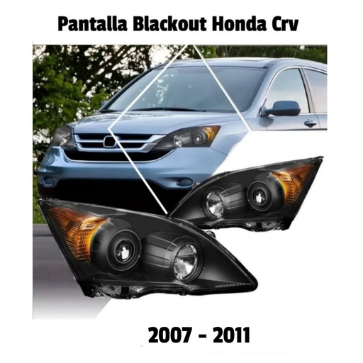 [CC0036] Juego Pantalla Honda CRV 07-11 Blackout Nuevo